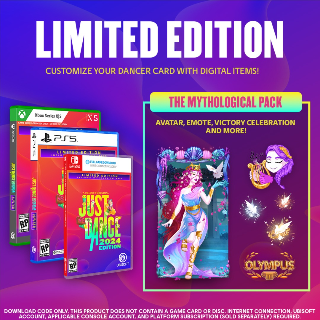 Just Dance 2024 Edition (Download Code in the Box) for Nintendo