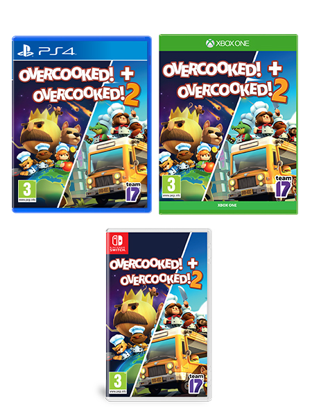 Overcooked + Overcooked 2 - Ps4