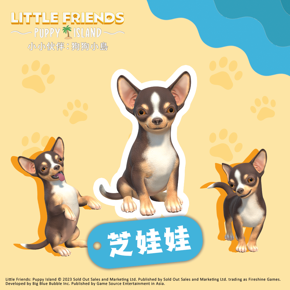 Nintendo Switch LITTLE FRIENDS PUPPY ISLAND Multilingual Pet